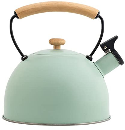 OFFSCH Gran Capacidad Hervidor De Agua Silbante Tetera De Cocina Jarra Calentadora Para Decoración Del Hogar