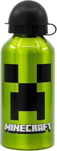 arlis Gourde Aluminium Minecraft - Gourde aluminium 400 ML (Gourde Minecraft en Aluminium)
