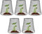 Allayu 5 stück Garten Cloches Für Pflanzen Lösung Für Anlage Anlage Protector Abdeckung Huhn Draht Cloche Eisen, A, 5 Stück