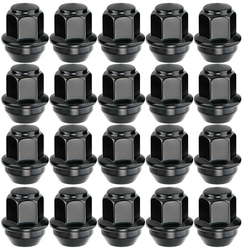 20Pcs M12 x 1.5 Wheel Nuts 19mm Hex for Ford Focus/Mondeo 2012-2025