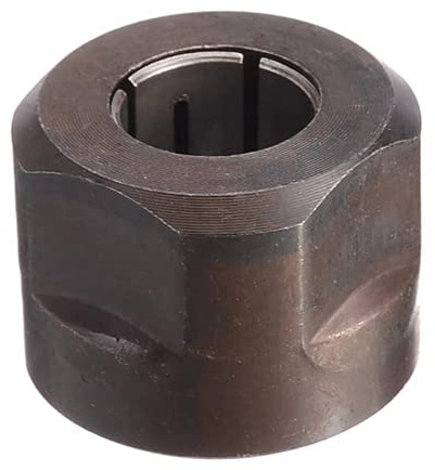 12. 7mm Black Metal 1/2 Collet Nut Plunge Router Parts for 3612 Engraving Machine plunge router 20 x 27mm Nice Processed