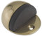 Zoo Hardware ZAB06B Oval Door Stop - Polished Brass - Floor Mounted - Face Fix