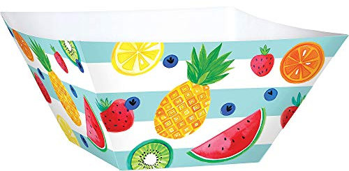 Amscan 370421 - Fruit Salad Summer Party Paper Bowls - 3 Pack