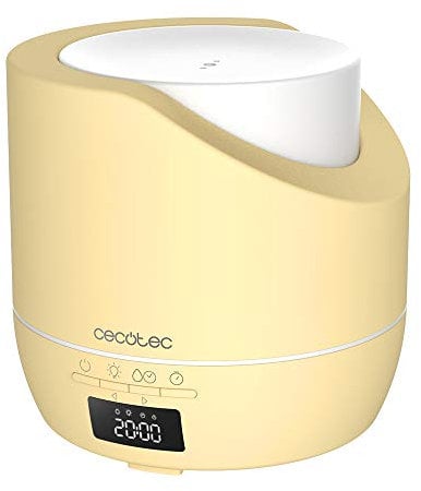 Cecotec PureAroma 500 Smart SunLight Aromadiffusor. Kapazität 500ml, LED-Anzeige, 12h Timer, Wecker, 3 Betriebsmodi, 30m2 Reichweitem