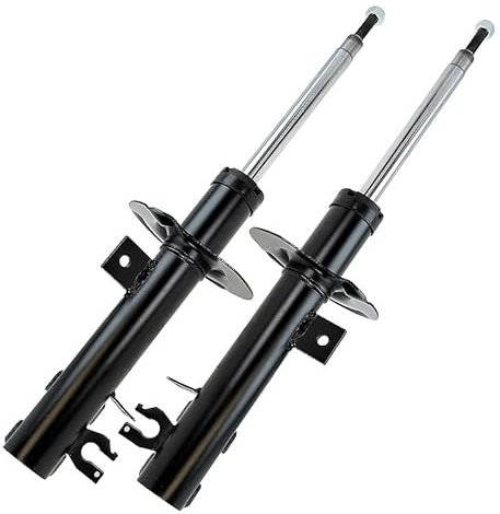 ATEC GERMANY 2x amortisseurs à gaz avant jambe de suspension bi-tube, compatibles avec ABARTH 500C / 595C / 695C, FIAT 500 (312_), 500 C (312_)