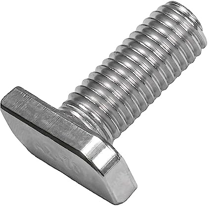 SCREW REBEL Hammerkopfschrauben Edelstahl A2-70, M8 x 20-100 Stück für Photovoltaik und Solar, TYP 28/15