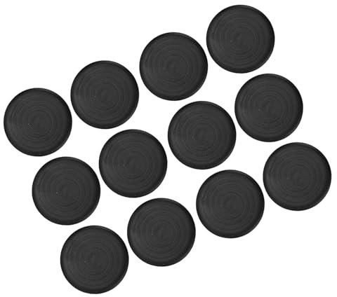 12pcs Arcade Button Cover, Mini Controller Mechanical Buttons for Kailh for Cherry for TTC for Akko for Glorious Switches(Schwarz)