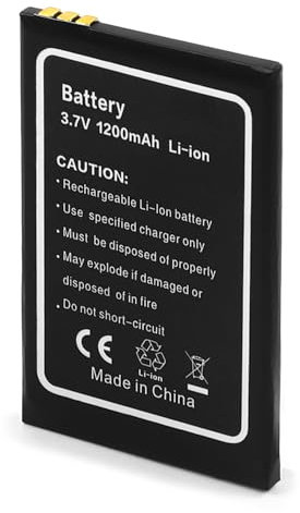 SHAWOROCE 1200mAh 3,7V Akku Batterien Kompatibel mit Emporia Telefon Senioren Simplicity V27 Euphoria Pure Happy Handy V25 V50 E30 FN313 Mobile Smartphone AK-V25 AK-V27 Li-Ionen Li-Po Batterie