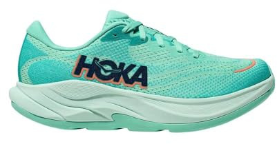 Hoka Womens Rincon 4, Seafoam/Electric Aqua, 7.5
