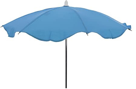 Sombrilla Universal para silla o cochecito de Paseo Rosy Fuentes - No incluye Flexo para su fijación - elegante y práctico artículo para la protección del sol de su bebé-Turquesa