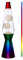 I-TOTAL® - LED Lavalampe 36 cm mit Heizwiderstand zum Erhitzen von Wachs (weißes Wachs und Regenbogenbasis)