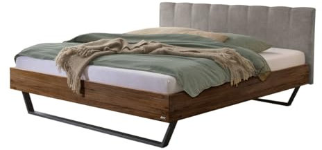 Hasena Schwebebett Enrico Nussbaum Kopfteil Grey 180x200