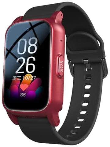 Weyot Notrufknopf für Senioren Sturzerkennung Smartwatch Notruf Uhr mit Sturzerkennun GPS Senioren mit Ortung Hilfsmittel Notfallarmband