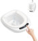 Electric Sitz Bath for Toilet, Automatic Sitz Baths Hemorrhoids with Real Time Temperature Display, 2 Level Adjustment, Rechargeable Sitz Bath for Women, Men, Postpartum Care