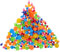 YARNOW 592 Stücke Pilznagelspielzeug Pilz Nagelpuzzle Pilz-Puzzle Steckspielzeug Peg Board Toy travel Activities Stecktafel- Steckbrett- Knopfkunst Plastik