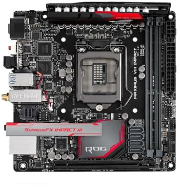 WLTDYZZLDN Scheda Madre Fit for ASUS Maximus VIII Impact Z170 LGA 1151 Mini ITX Supporta Processori Intel DDR4 di Sesta E Settima Generazione I7 7700K 7700 I5 6600K Motherboard