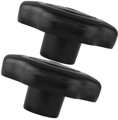 SAFIGLE 2 Pcs Pressure Cooker Knobs Plastic Pot Lid Grip Replacement for Pressure Cookers Easy Install Heat-Resistant Control Knobs for Home and Restaurant