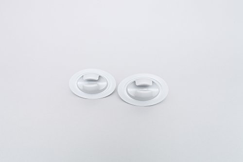 2 x Paddel Halter für Schlauchboote (grau), zum Aufkleben Ruderhalter Boot