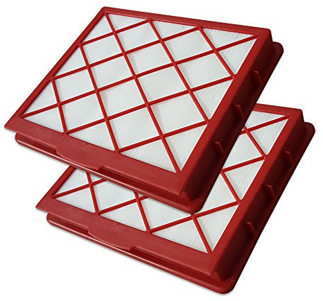 PakTrade Set 2X HEPA Filter geeignet Für Lux 1, Lux1, Classic, Royal, D 820, D820, Staubcontainer