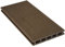 HORI® WPC/BPC Terrassendielen Komplettset | Hohlkammerdiele Bali Braun | Inkl. auswählbare Unterkonstruktion & Clips | Wetterfest, pflegeleicht & rutschhemmend I Dielenlänge 3,5 m I Fläche 5 m²