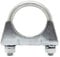 80mm Heavy Duty Exhaust Clamps U Clamps for Exhaust U Bolts for TV Aerial Pipe (Pack of 2) F10B