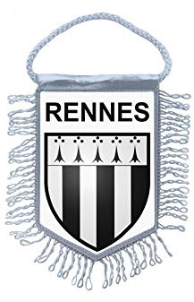 Akachafactory Wimpel mini Flagge Fahne flaggen miniflagge Frankreich Rennes