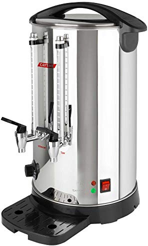 Caytime Teemaschine A15 - Teeautomat, isoliert mit Doppelwand - Samowar, Semaver 15 Liter