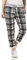 GRINGO Damen Sweatpants Boyfriend Freizeithose Jogginghose Sporthose One Size (Kariert schwarz)
