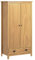 Lechnical Kleiderschrank mit 2 Türen Hill Range Möbel Schrank Garderobenhochschrank Mehrzweckschrank 89x50x170cm Honigbraun Kiefer Massiv