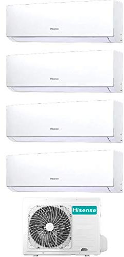 Climatizzatore Quadri Split 4x12000 Btu, A++/A+, Gas R32