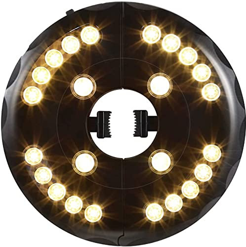 Lámpara para Sombrilla de Patio Luces Sombrilla Luces LED para sombrillas, recargables por USB, parasol de patio, sombrilla, luz de poste para jardín, sombrillas de patio, tiendas de campaña o ilum