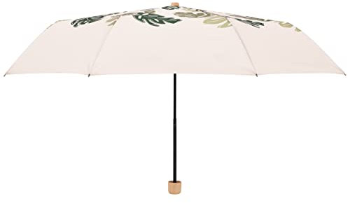Doppler nature mini - Choice Beige - nachhaltiger Regenschirm - Handöffner - 270 Gramm - nachwachsende Rohstoffe - Windkanal getestet