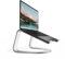 Twelve South Curve SE für MacBooks und Laptops | Aluminium Ergonomischer Desktop-Kühlständer für Zuhause oder Büro, Silber