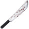 Erwachsene Halloween Blutige Machete Kunststoff Requisite Waffen Verkleidung Jason Machete Slasher Messer für Kostüme und Cosplay