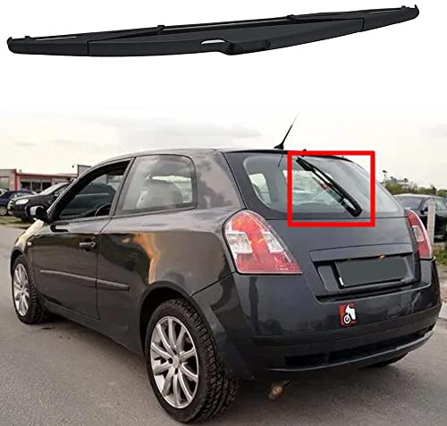 MHART Escobilla Limpiaparabrisas para Fiat Stilo Wagon 2002 2003 2004 2005 2006 2007, Limpiaparabrisas Trasero Piezas de Repuesto para Ventanas de Limpieza de Caucho