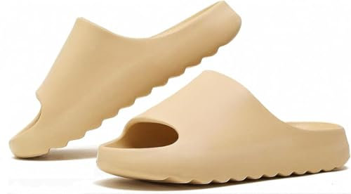 Jesindr Cloud Sliders for Women and Men, Super Comfy Soft Pillow Slides, Unisex Non-Slip Quick-Drying Shower Slippers, EVA Lightweight Thick-Soled Sports Relax Sandals Pool Sliders for Indoor Outdoor