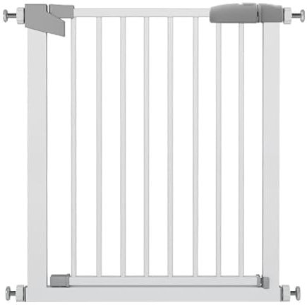 Suprills Metal Gate - Pressure Fit Safety Baby Gate for Stairs and Doors, Suitable for Widths 76 to 83, Extendable for Extra Width (Sold Separately), (Gate)