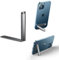 nediea Cell Phone Stand Foldable, For iPhone Desk Stand Angle Adjustable, Magnetic Portable Metal Mobile Phone Stand, Mini Phone Holder Fit For 4-7 inches Smartphones