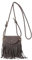 TIAASTAP Kleine Handtasche mit Quaste - Hippie Kostüm Damen Crossbody Bag - Boho Tasche Y2K Vintage 70er Mode Umhängetasche - Flower Power Accessoires