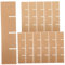 BELLIFFY 12pcs Trennwände für Versandkartons verpackung Plattenteiler zum Verpacken Umzugskartons für Geschirr Tassentrenner bewegt sich Trennwand beweglicher Becher Papier Khaki