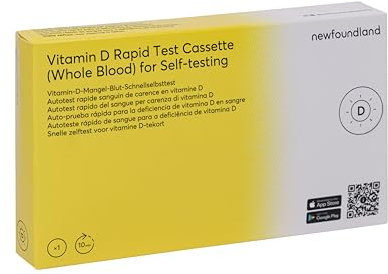 newfoundland - Vitamin-D Test - Schnelltest - Zertifizierte Premiumqualität - einfach, schnell, präzise von Zuhause testen