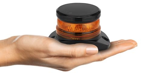 Raptors LED Technik Kennleuchte ANT | Zulassung ECE R65 |10-30V DC | Warnleuchten | Mini Kennleuchte | Bagster | Magnetkennleuchte