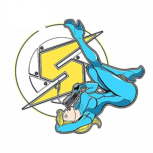 13cmx11.6cm for Leotard Beauty Bomb Air Conditioner Decal Motorcycle Personality RV Occlusion