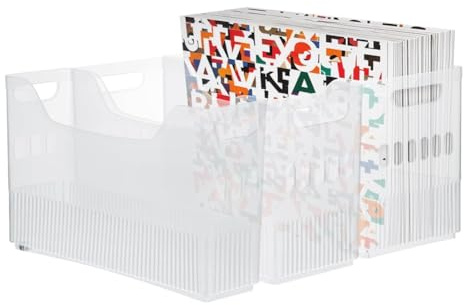 Uxsjakjsd Scrapbook Paper Storage Organizer mit Rädern, Tragbarer Sammelalbumspeicher für Papier, Karton
