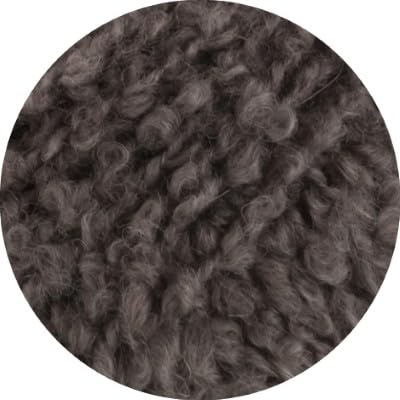 LANA GROSSA Orsetto | Weiches Bouclé-Garn aus Alpaka- und Merinofasern | Handstrickgarn aus 60% Schurwolle (Merino) & 40% Alpaka (superfein) | 50g Wolle zum Stricken & Häkeln | 75m Garn FB 11