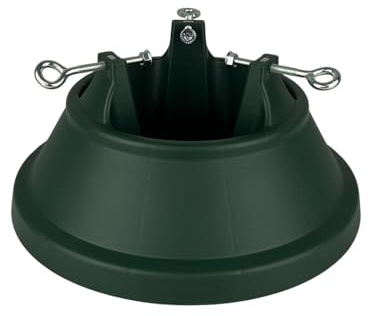 Garden Pride Christmas Tree Stand for Real Trees – Heavy-Duty Christmas Tree Base with Three Screws and Large Water Reservoir – Stable, Durable Real Christmas Tree Stand for Trees Up to 6ft