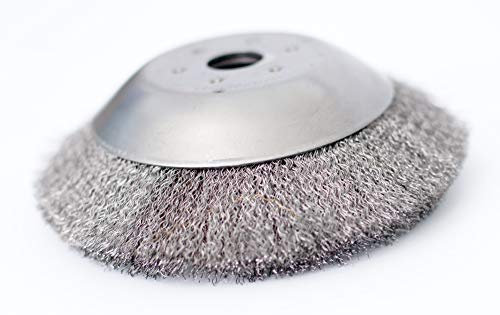 Shopping-Kobolde Profi Wildkraut Fugenbürste Unkrautbürste 20 x 200mm Motorsense Freischneider weicher Stahldraht