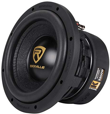 Rockville W10K9D4 10 3200w Car Audio Subwoofer Dual 4-Ohm Sub CEA Compliant
