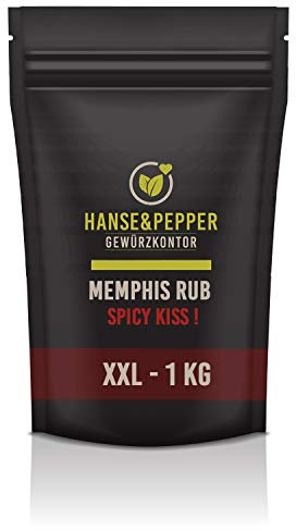 1kg Tennessee Memphis Rub Barbecue Grill Rind Schwein Geflügel Rub Sehr Aromatisch Spitzenqualität - Taste Line Serie