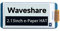 Waveshare 2.13inch e-Paper Display Hat 250x122 Resolution SPI E-Ink Screen Electronic Paper Module with Embedded Controller Partial Refresh for Raspberry Pi Zero/Zero W/Zero WH for pwnagotchi Project